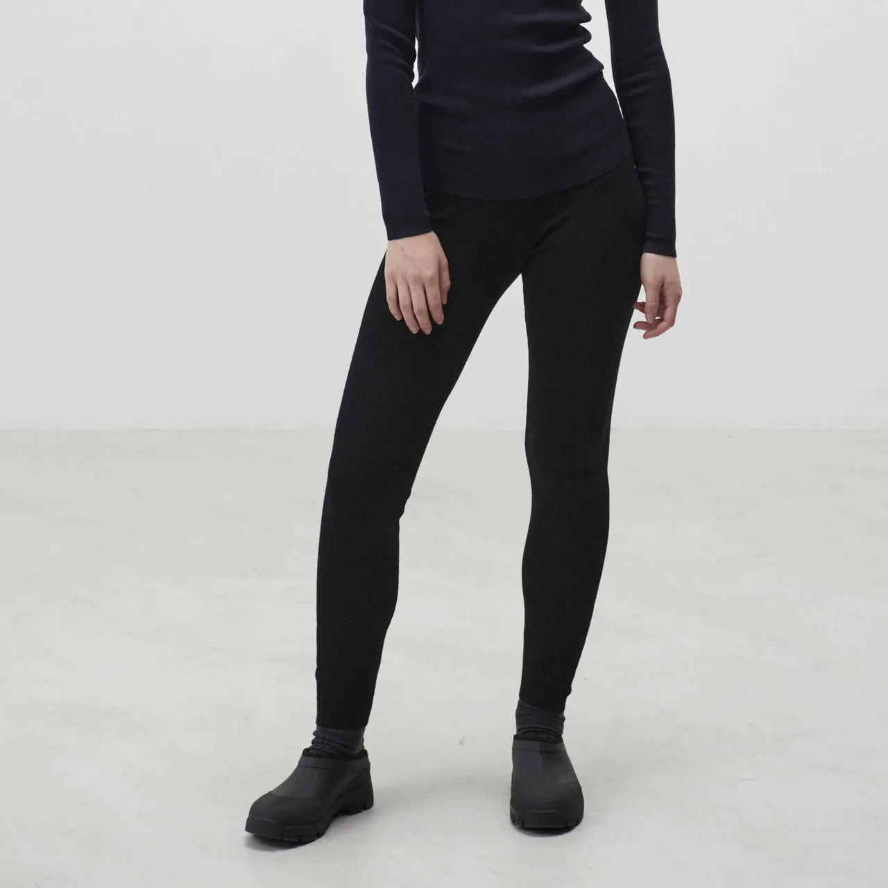 Women's Rib Leggings - 100% Merino (S-L) *Returning 2025
