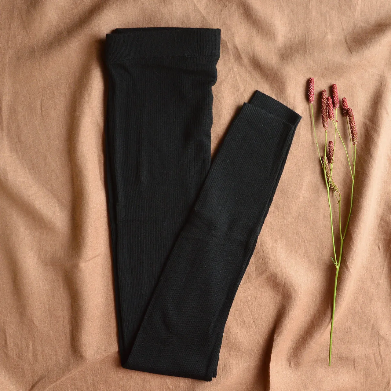 Women's Rib Leggings - 100% Merino (S-L) *Returning 2025
