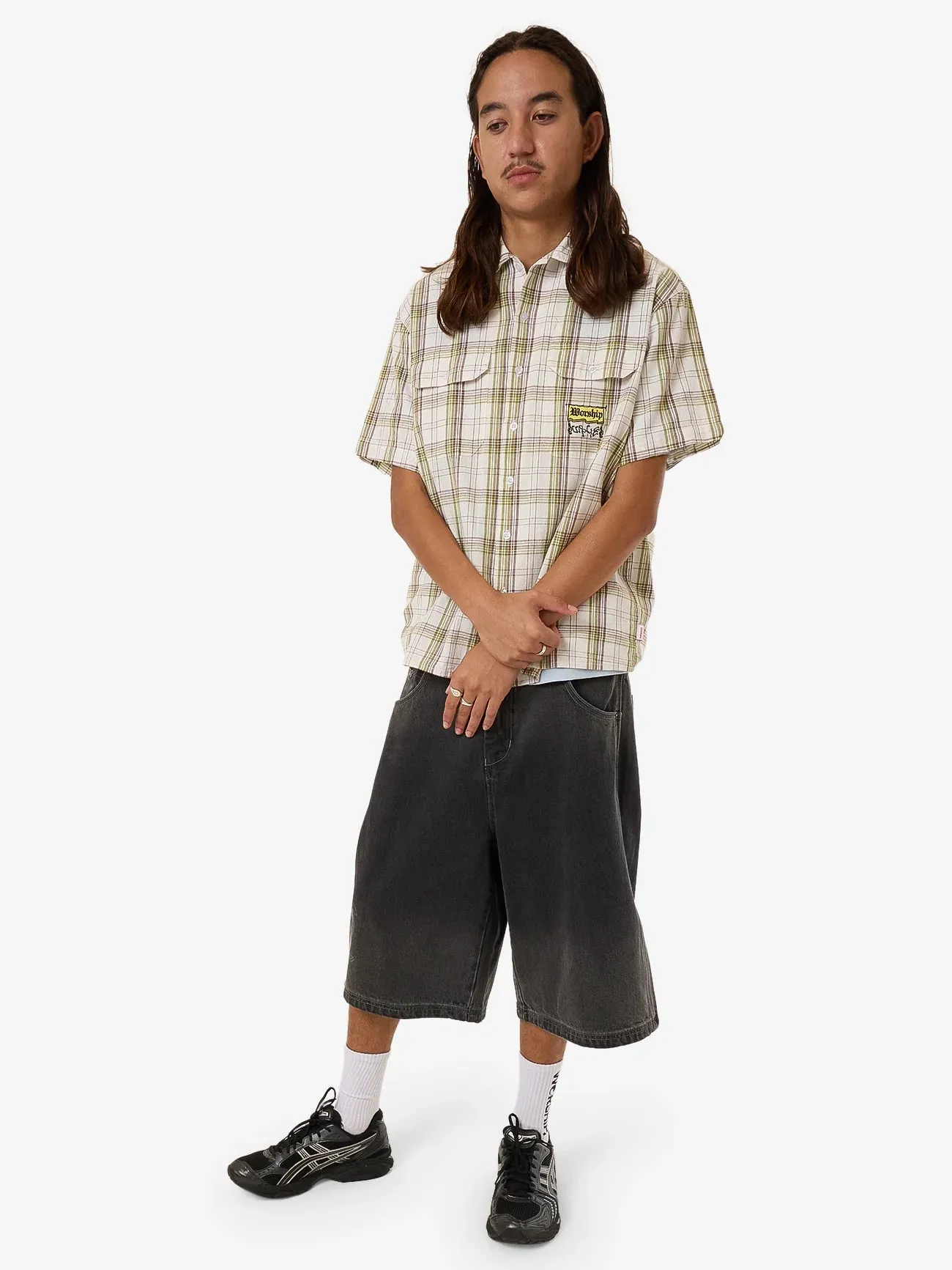 WORSHIP - Toot Short Sleeve Shirt - Bone